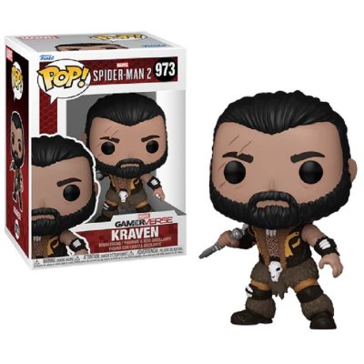 FUNKO Figurine Pop  SPIDER-MAN 2 - POP Games N&deg; 973 - Kraven - Figurines Pop - 226164 