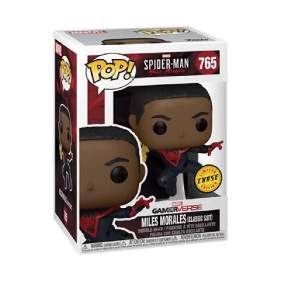 FUNKO Figurine Pop Games Miles Morales Miles Classic with chase Mod&egrave;le al&eacute;atoire