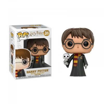 FUNKO Figurine Pop Harry avec Hedwig EXC Harry Potter
