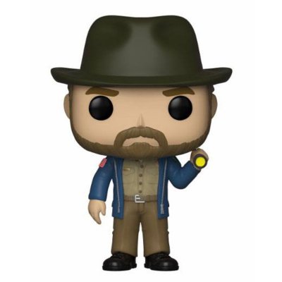 FUNK Figurine Pop! Hopper avec lampe - Stranger Things