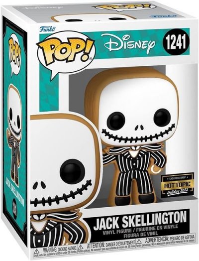 FUNKO Figurine Pop! - L'etrange Noel De Monsieur Jack - Jack (gingerbread)
