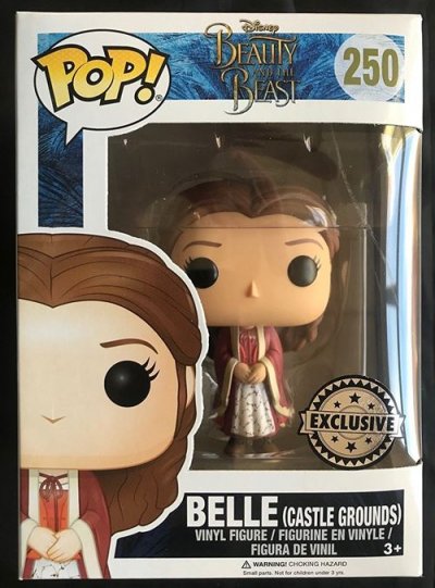 FUNKO Figurine Pop - La Belle Et La B&ecirc;te - Belle Castle Grounds -  Pop