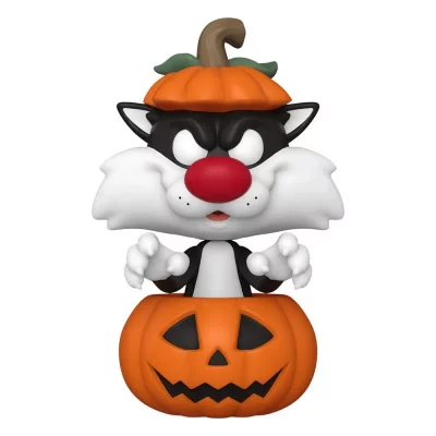 FUNKO Figurine Pop! - Looney Tunes - Sylvester W/pumpkin&acute;