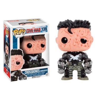 FUNKO Figurine - Pop - Marvel - Captain America 3 - Crossbones Unmasked