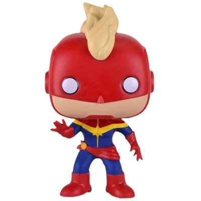 FUNKO Figurine Pop - Marvel - Captain Marvel Masked -  Pop