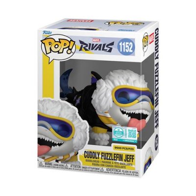 FUNKO Figurine Pop Marvel Rivals Cuddly Fuzzlefin Jeff Limited Edition Supreme