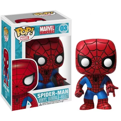 FUNKO Figurine Pop - Marvel - Spider-Man Bobble Head -  Pop