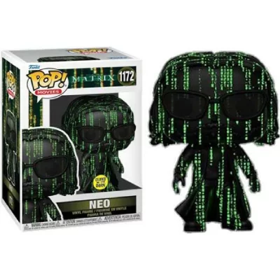 FUNKO Figurine Pop! Movies N&deg;1172 - Matrix - The Matrix 4 - Neo (coded)