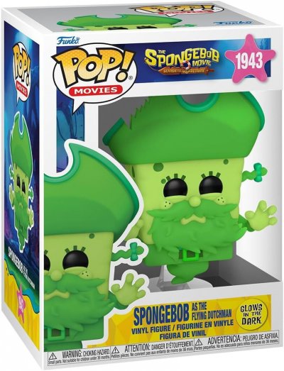 FUNKO Figurine Pop Movies The Spongebob Movie Spongebob as The Flying Dutchman