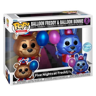 FUNKO Figurine Pop! N&deg; - Five Nights At Freddy's - Bln Bonnie/freddy 2pk (mt)