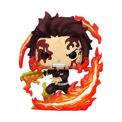 FUNKO Figurine Pop Plus DS Tanjiro Dancing Flash 