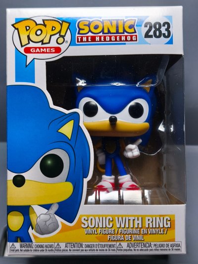 FUNKO Figurine Pop! Sonic avec Bague - Sonic