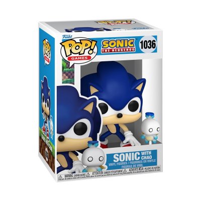 FUNKO Figurine POP! Sonic - Sonic avec Chao - N&deg; 1036 
