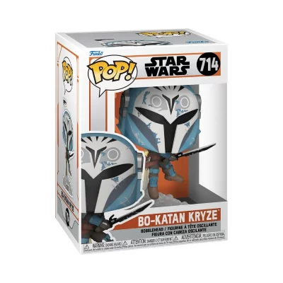 FUNKO Figurine Pop Star Wars MND S10 Bo-Katan w/Darksaber and Jet Pack