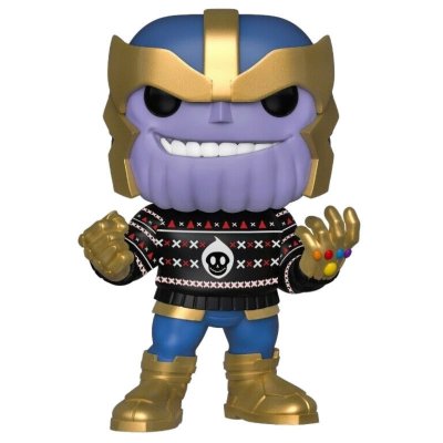 FUNKO Figurine Pop! Thanos - Marvel No&euml;l