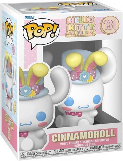 FUNKO Figurine Pop! Vinyl  Cinnamoroll (P&acirc;ques) 9 cm Multicolore - Neuf