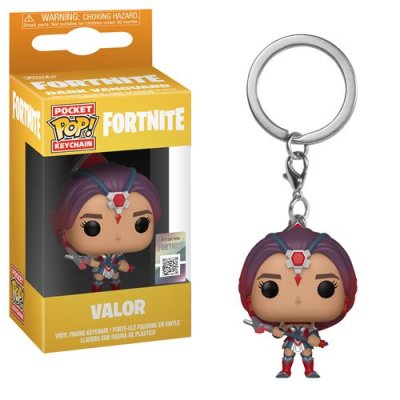 FUNKO Figurine Portecl&eacute;s  Pop Fortnite S2 Valor 
