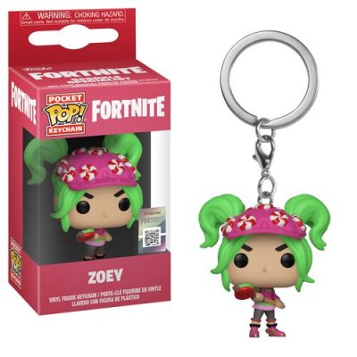 FUNKO Figurine Portecl&eacute;s  Pop Fortnite S2 Zoey 