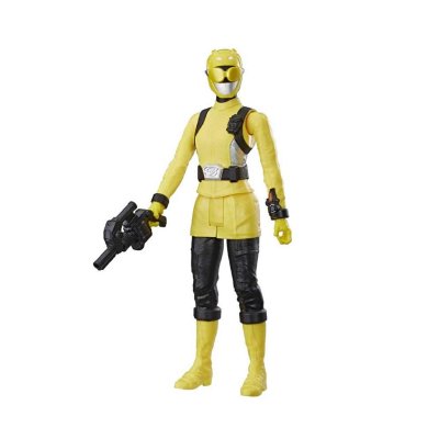 HASBRO Figurine Power Rangers Beast Morphers  Ranger Jaune - 30 cm - Jouet Power Rangers