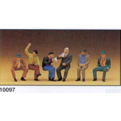 PREISER Figurine  Dans le jardin-H0 - Figurines pour trains