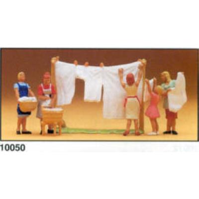 PREISER 1 87 EME Figurine Preiser Lavandi&egrave;res-H0 - Figurines pour trains