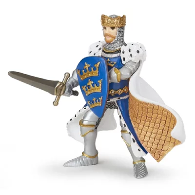 PAPO Figurine Roi Arthur bleu 