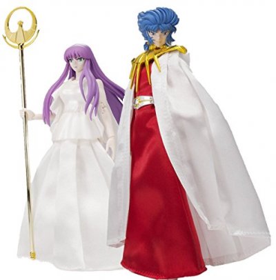 BANDAI Figurine saint seiya - god athena et abel box set