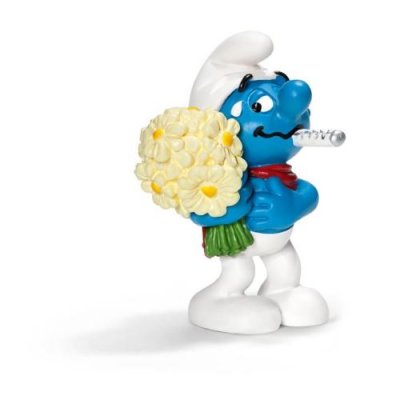 SCHLEICH Figurine Schtroumpf de bon r&eacute;tablissement
