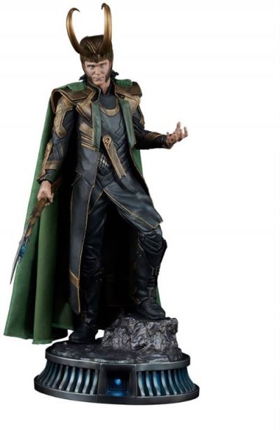 HEO Figurine Sideshow 300355 - Marvel Comics - The Avengers - Loki 
