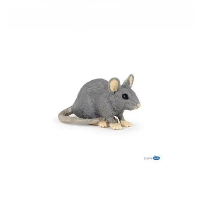 PAPO Figurine Souris grise aille Unique Coloris Unique