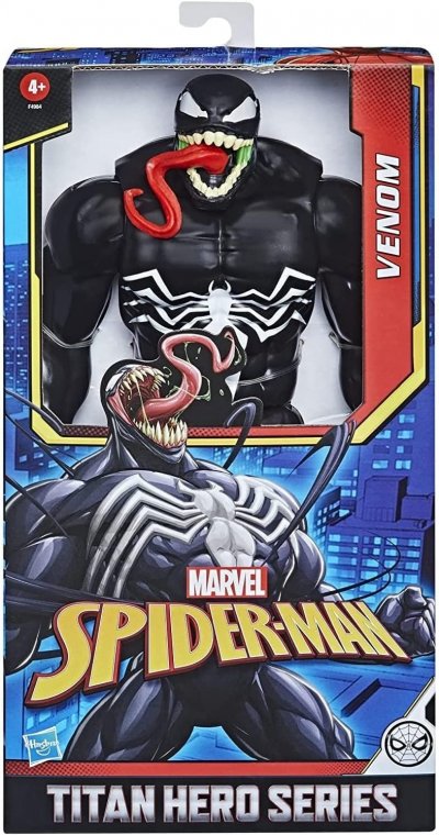 HASBRO Figurine Spider Man Marvel Titan Heroes Deluxe Venom Multicolore