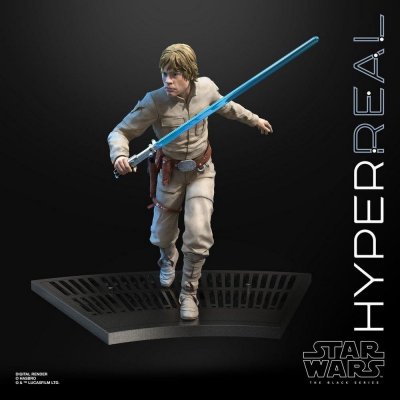 STAR WARS Figurine  Black Series Hyperreal Luke Skywalker 20 cm