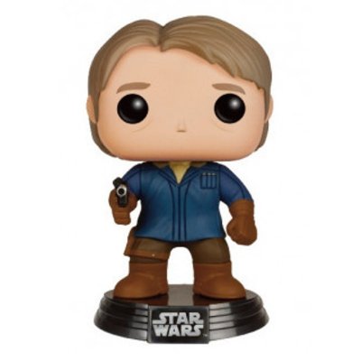  Figurine star wars episode 7 - han solo snow gear exclu pop 10cm 