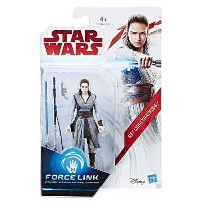 STAR WARS Figurine  Force Link Rey 10 cm 