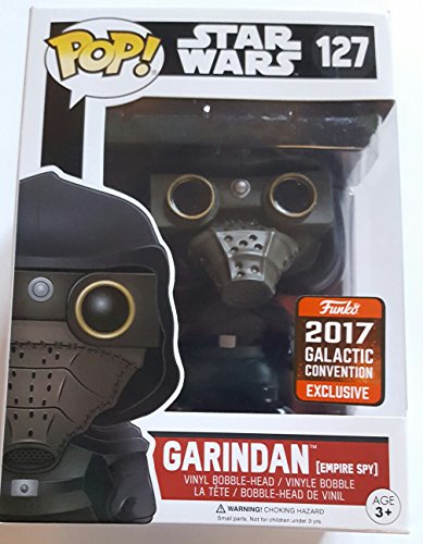  Figurine star wars - garindan empire spy galactic convention 2017 pop 10cm
