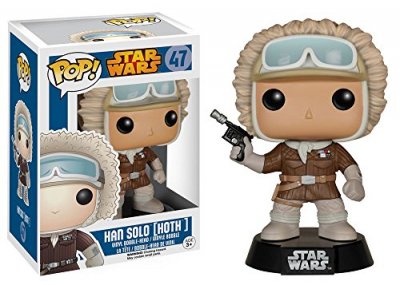 Figurine Star Wars - Han Solo Hoth Exclu Pop 10cm
