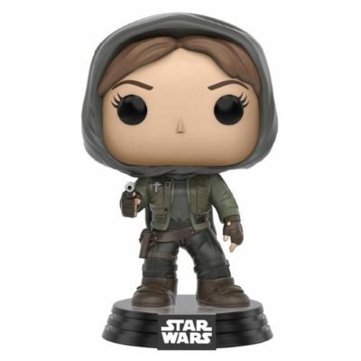FUNKO Figurine Star Wars Rogue One - Jyn Erso Hooded Exclu Pop 10cm 
