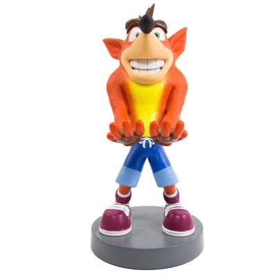 EXQUISITE GAMING Figurine support et recharge manette cable guy crash bandicoot