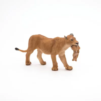 PAPO Figurine Sylvanian Lionne et lionceau