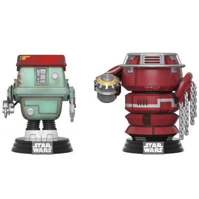 FUNKO Figurine Toy Pop - Star Wars Han Solo - Twin Pack Droid 1 Et Droid 2 (Avp Gs)