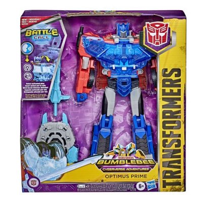 HASBRO Figurine Transformers Bumblebee Cyberverse Optimus Prime 