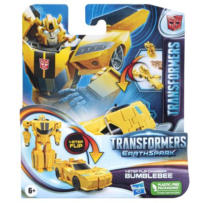 TRANSFORMERS Figurine  EarthSpark 1-Step Flip Changer Mod&egrave;le al&eacute;atoire