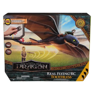 SPIN MASTER Figurine Volante Dreamworks Dragons Krokmou RC Dragons Movie - Neuf