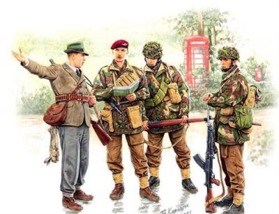 MASTERBOX Figurines 2&egrave;me Guerre Mondiale : Parachutistes &hellip;