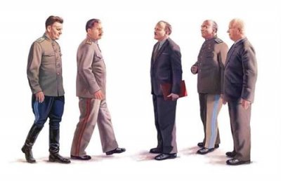 ICM Figurines 2&egrave;me Guerre Mondiale : Staline Et Compagnie (1939-1945)