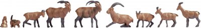 NOCH Figurines d'animaux des Alpes H0  15742 1 set
