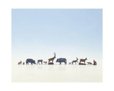 NOCH Figurines H0 &laquo; animaux de la for&ecirc;t &raquo;