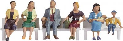 NOCH Figurines H0 assises  15533 1 set