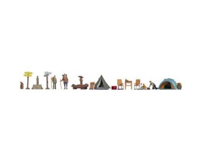 NOCH Figurines H0 Camping  0016201 1 Set-