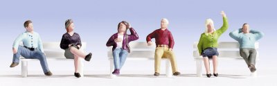 NOCH Figurines H0 de personnes assises